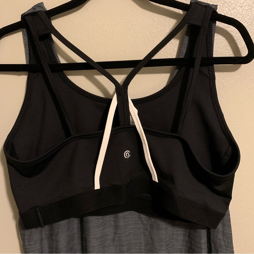 Champion Women’s Tank Top with Built in Bra. Gray Size:XXL. NWT - Picture 7 of 8